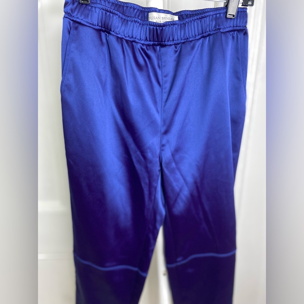 SUSAN BENDER NEW YORK ROYAL Blue Pants